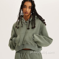 Autumn Gross Spice Girls Cropped Navel Hoodie